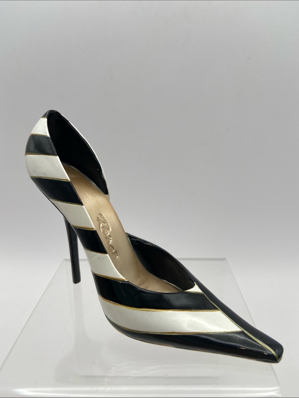 Just The Right Shoe by Raine Live From New York Miniature Shoe Figurine Rare